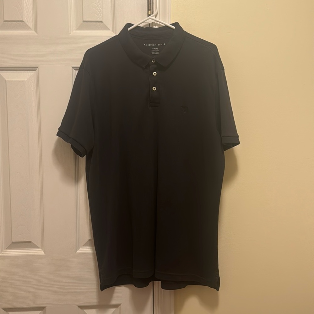 XL Men’s Black Polo from American Eagle